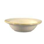 C.A.C. SC-10G, 11 Oz 6.75-Inch Stoneware Gold Band Grapefruit Dish, 3 DZ/CS