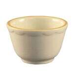 C.A.C. SC-4G, 7.25 Oz 4-Inch Stoneware Gold Band Bouillon Cup, 3 DZ/CS