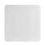 C.A.C. SF-SQ10, 10-Inch Porcelain Square Flat Plate, DZ