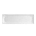 C.A.C. SHA-41, 13.62-Inch Porcelain Rectangular Flat Platter, DZ