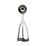 C.A.C. SICD-30S, 1.25 Oz Stainless Steel Squeeze Handle Disher