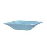 C.A.C. SOH-125-LBU, 22 Oz 12-Inch Stoneware Blue Rectangular Pasta Bowl, DZ