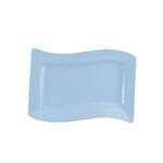 C.A.C. SOH-14-LBU, 13.5-Inch Stoneware Light Blue Rectangular Platter, DZ