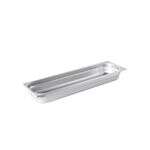 STPHL-24-2, 2.5-inch Stainless Steel Half-Size Long 24 Gauge Anti-Jam Steam Table Pan
