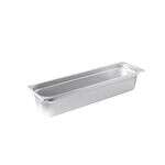 C.A.C. STPHL-25-4, 4-inch Stainless Steel Half-Size Long 25 Gauge Anti-Jam Steam Table Pan
