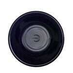 C.A.C. TG-11-CBU, 5 Oz 4.75-Inch Porcelain Cobalt Blue Fruit Dish, 3 DZ/CS