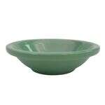 C.A.C. TG-11-G, 5 Oz 4.75-Inch Porcelain Green Fruit Dish, 3 DZ/CS