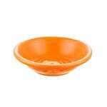 C.A.C. TG-11-TNG, 5 Oz 4.75-Inch Porcelain Tangerine Fruit Dish, 3 DZ/CS