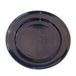 C.A.C. TG-16-CBU, 10.5-Inch Porcelain Cobalt Blue Plate, DZ