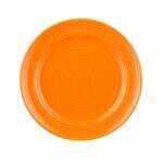 C.A.C. TG-16-TNG, 10.5-Inch Porcelain Tangerine Plate, DZ