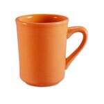 C.A.C. TG-17-TNG, 8 Oz 3.25-Inch Porcelain Tangerine Mug, 3 DZ/CS