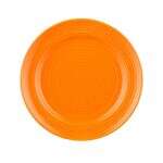 C.A.C. TG-7-TNG, 7.5-Inch Porcelain Tangerine Plate, 3 DZ/CS