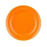 C.A.C. TG-9-TNG, 9.87-Inch Porcelain Tangerine Plate, 2 DZ/CS