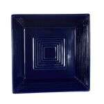 C.A.C. TG-B6-CBU, 15 Oz 6-Inch Porcelain Cobalt Blue Square Bowl, 2 DZ/CS