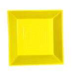 C.A.C. TG-B6-SFL, 15 Oz 6-Inch Porcelain Sunflower Square Bowl, 2 DZ/CS