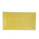 C.A.C. TG-RT13-SFL, 11.62-Inch Porcelain Sunflower Rectangular Platter, DZ