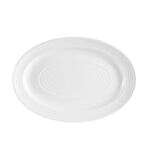 C.A.C. TGO-34, 9.62-Inch Porcelain Oval Platter, 2 DZ/CS