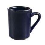 C.A.C. TM-8-CBU, 8 Oz 3.12-Inch Porcelain Cobalt Blue Tierra Mug, 3 DZ/CS