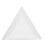 C.A.C. TUP-16, 10-Inch Porcelain Triangular Plate, DZ