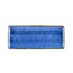 C.A.C. TUS-RT41-BLU, 14-Inch Porcelain Starry Night Blue Rectangular Platter, DZ