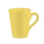 C.A.C. VC-12-Y, 12 Oz 3.5-Inch Stoneware Yellow Victory Mug, 3 DZ/CS