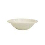 C.A.C. WAS-11, 5 Oz 4.62-Inch Porcelain Fruit Dish with Narrow Rim, 3 DZ/CS