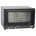 Cadco OV-013 Medium Duty Half Size Convection Oven with Manual Controls, 3-shelf, 120V, EA