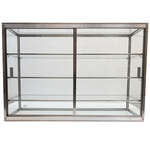 Carib 26S, 18x36-Inch 3-Compartment Display Case with Sliding Door