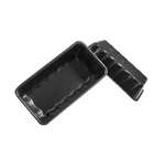 CKF 10KB, 10.37x5.62x2-Inch #10KB Black Foam Meat Trays, 250/PK