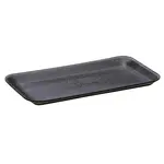 CKF 10SBK, 10.75x5.75x0.5-Inch #10S Black Foam Meat Trays, 500/PK