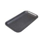 CKF 17SBK, #17S Black Foam Meat Tray, 1000/CS