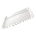 CKF 20SW, 8.75x6.6x0.8-Inch #20S White Foam Meat Trays, 500/PK