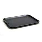 CKF 4PBK, 7.2x9.2x1.3-Inch #4P Black Foam Meat Trays, 400/CS