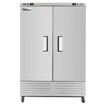 Coldline C-2RF, 54-Inch Two Solid Door Dual Temperature Commercial Reach-In Refrigerator, Freezer Combo