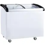Coldline CA265 41-inch Curved Sliding Glass Top Lid Display Freezer, 7 Cu. Ft.