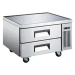 Coldline CB36, 36-inch 2 Drawer Stainless Steel Refrigerated Chef Base