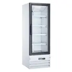 Coldline G10-W, 21-Inch Glass Door White Merchandiser Refrigerator with LED
