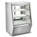 Coldline HDL-36, 36-Inch Refrigerated Slanted Glass High Meat Deli Case with Rear Storage