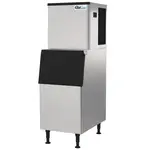 Coldline ICE400M-FA-B275-22 Modular Full Cube Ice Machine with 275 lb. Bin, Air Cooled