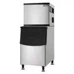 Coldline ICE550M-HA, 30-Inch 550 Lbs Modular Half Cube Ice Machine with 375 Lbs Bin, Air Cooled