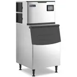 Coldline ICE550M-HA-B375-30, 550 lb. Modular Half Cube Ice Machine with 375 lb. Bin, Air Cooled