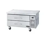 Kool-It KCB-60-2M 60-inch 2 Drawer Stainless Steel Refrigerated Chef Base