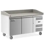 Coldline PDR-60, 60-Inch Refrigerated Pizza Prep with Marble Top