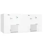 Coldline WCFP8x16-FL, 8x16-Feet Walk-in Cooler and Freezer Combo Box, with Floor