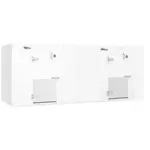 Coldline WCFP8x18-FL, 8x18-Inch Walk-in Cooler and Freezer Combo Box, with Floor