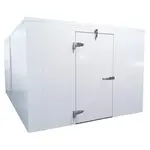 Coldline WCP6X10, 6.56x9.84x7.5-Feet White Walk-in Cooler Box without Floor