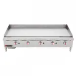 Cookline CGG-60T-HD, 60-Inch Countertop Gas Griddle with Thermostatic Controls - 150,000 BTU