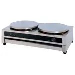 Cookline CM-2, 16-Inch Electric Dual Cast Iron Crepe Maker, 240V