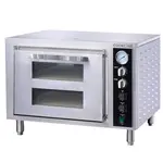 Cookline CPO-2, Double Deck Countertop Pizza Oven, 240V