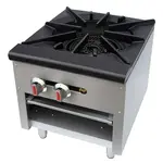 Cookline CSP2, 18-Inch Double Burner Commercial Gas Stock Pot Range - 220,000 BTU